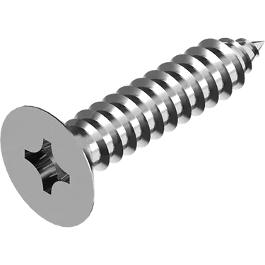 Gängpressande skruv försänkt skalle